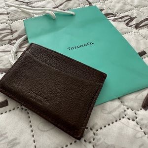 Tiffany & Co. Leather Card Holder